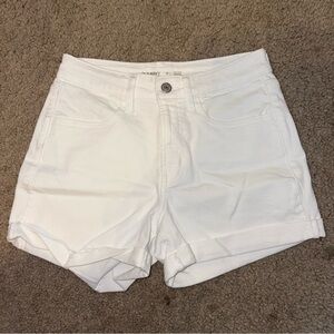 Old Navy High Waisted White Denim Shorts